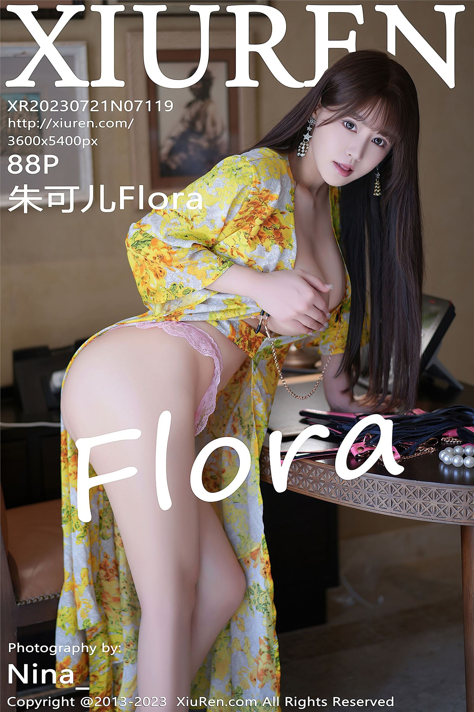 [秀人XIUREN] 2023.07.21 NO.7119 朱可儿Flora