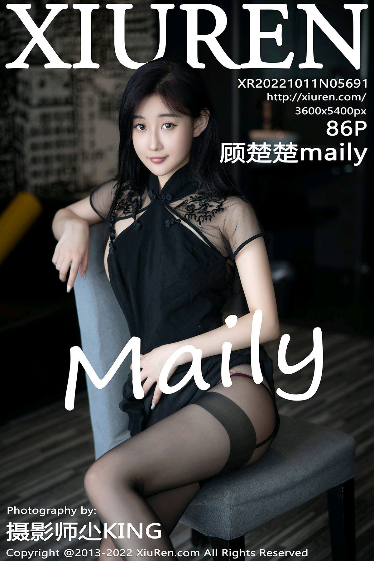 [秀人XIUREN] 2022.10.11 NO.5691 顾楚楚Maily